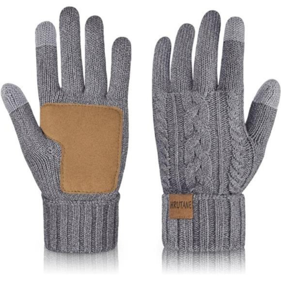 Accessories Womens Winter Gloves With Touchscreen Fingers Grey Poshmark